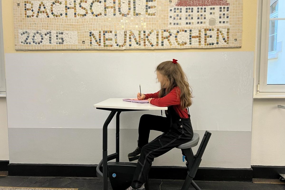 Schreiben auf dem Rad